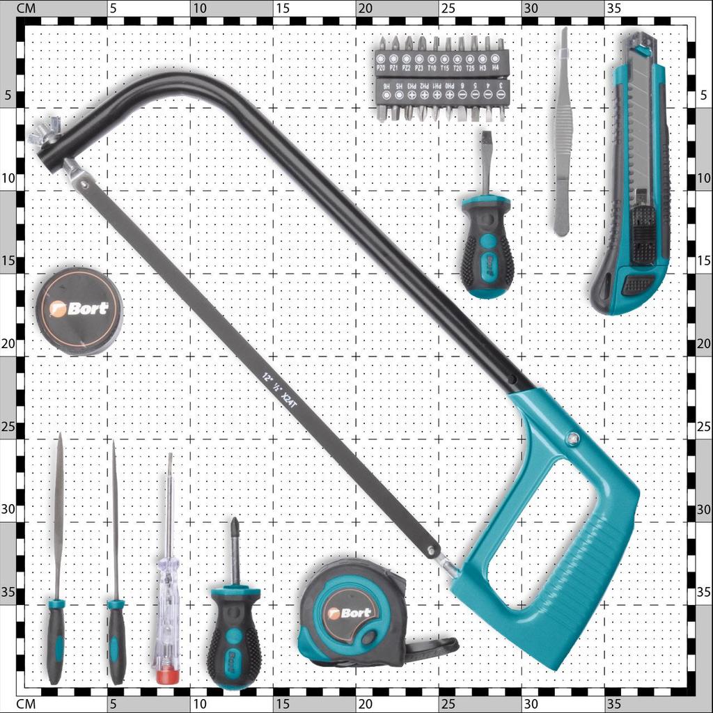 Bort BTK-86 hand tool set