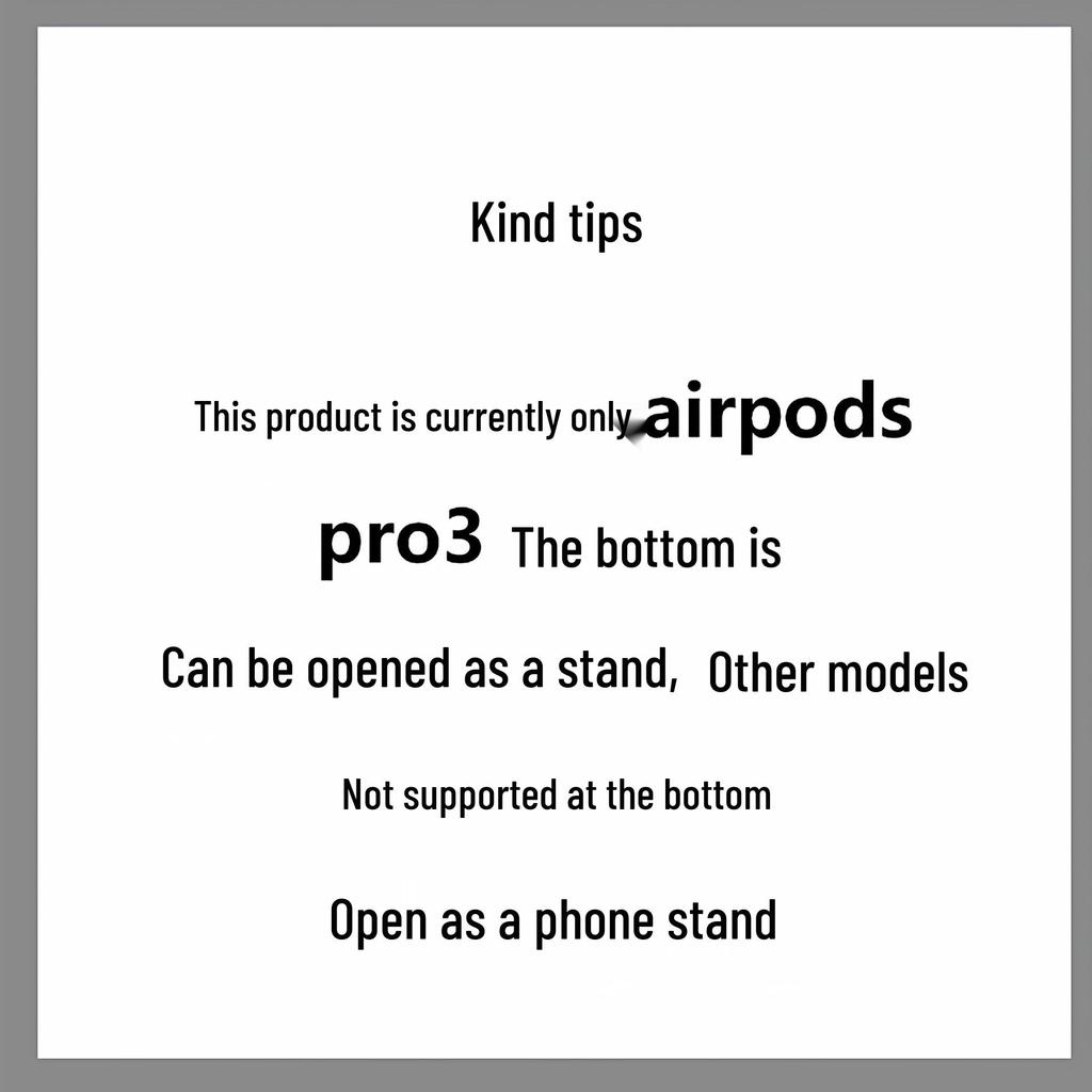 Custodia protettiva per AirPods 4/Pro 2/3 con fibbia