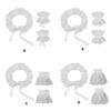 Lace Decorative Collar Wrist Cuffs Set Anime Event Gathering Neckwear Costume Accessories For Fashion Cosplay Enthusiast