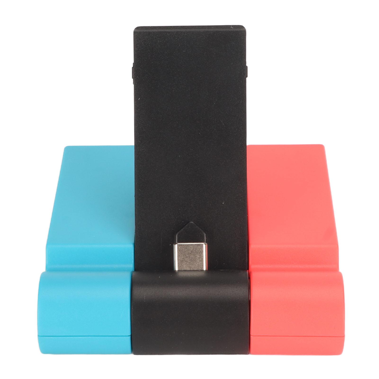 

Док-станция для телевизора 5 в 1 2USB 45 Вт USB C RJ45 HD Мультимедийный интерфейс Gigabit Ethernet Портативный телевизор красный