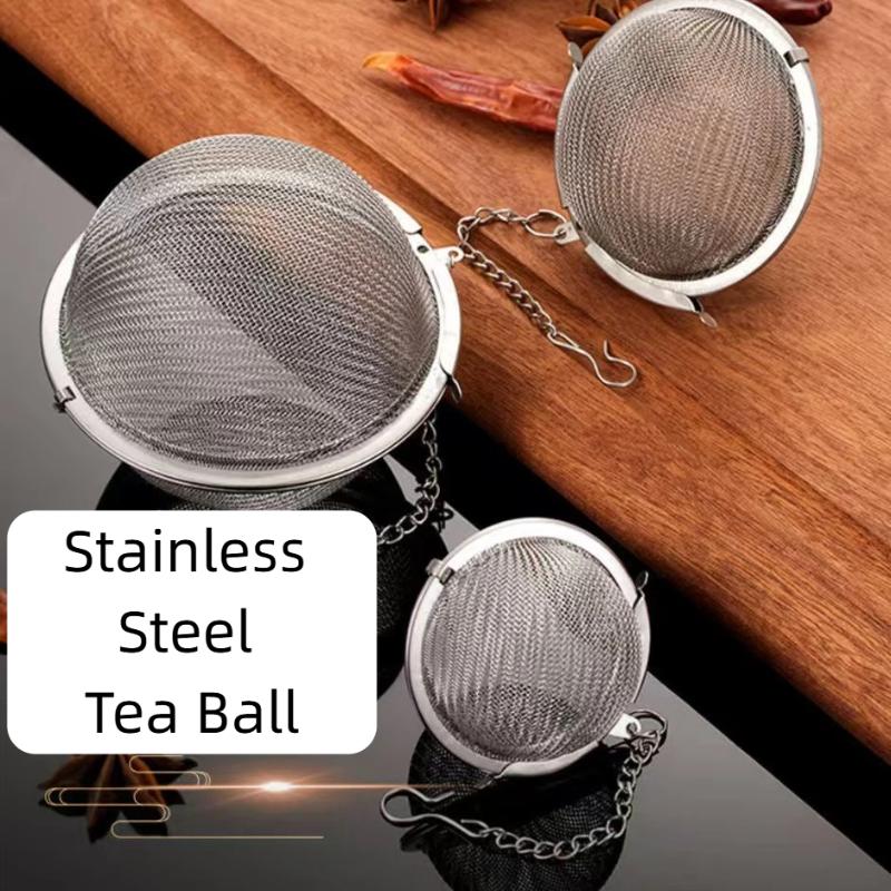 1/3/5Pcs Tea Infuser Stainlesss Steel Mesh Tea Ball Tea Strainers Tea Infuser Strainer Filters For Loose Tea Herbal Spices