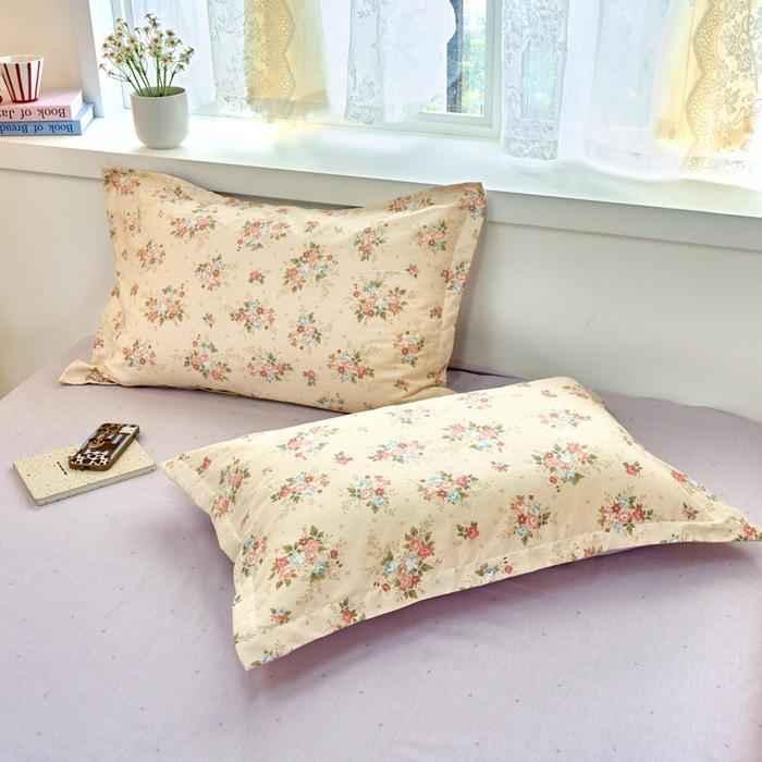 2025 Fresh Floral Print Pure Cotton Pillowcase - All-Cotton Series