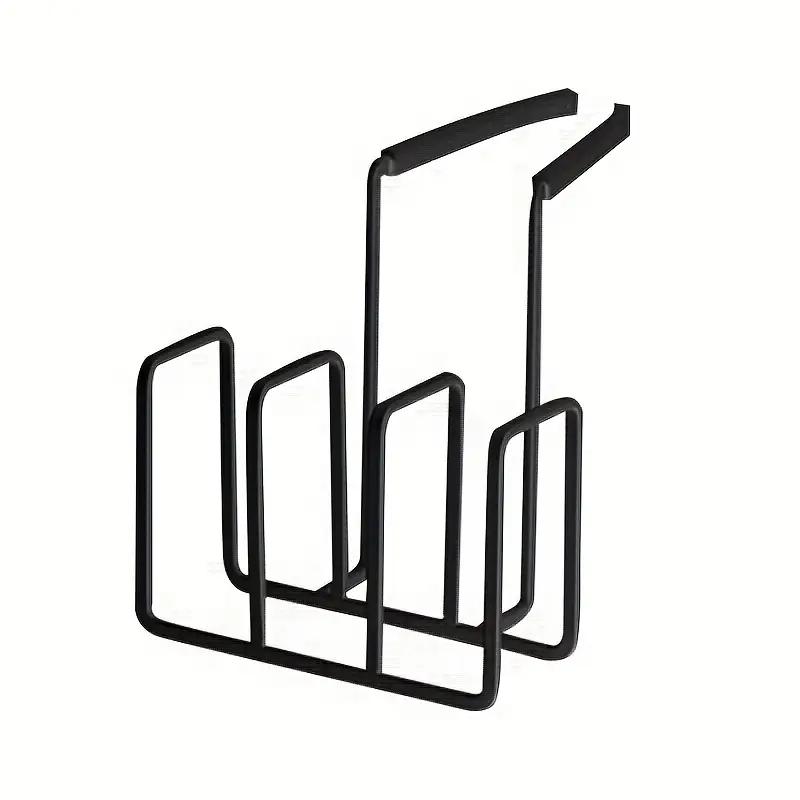 

1 шт. кухонный держатель для губок из нержавеющей стали, подвесная сумка, губки для раковины, сушилка для слива, органайзеры для хранения кухонной раковины 1PCS чёрный