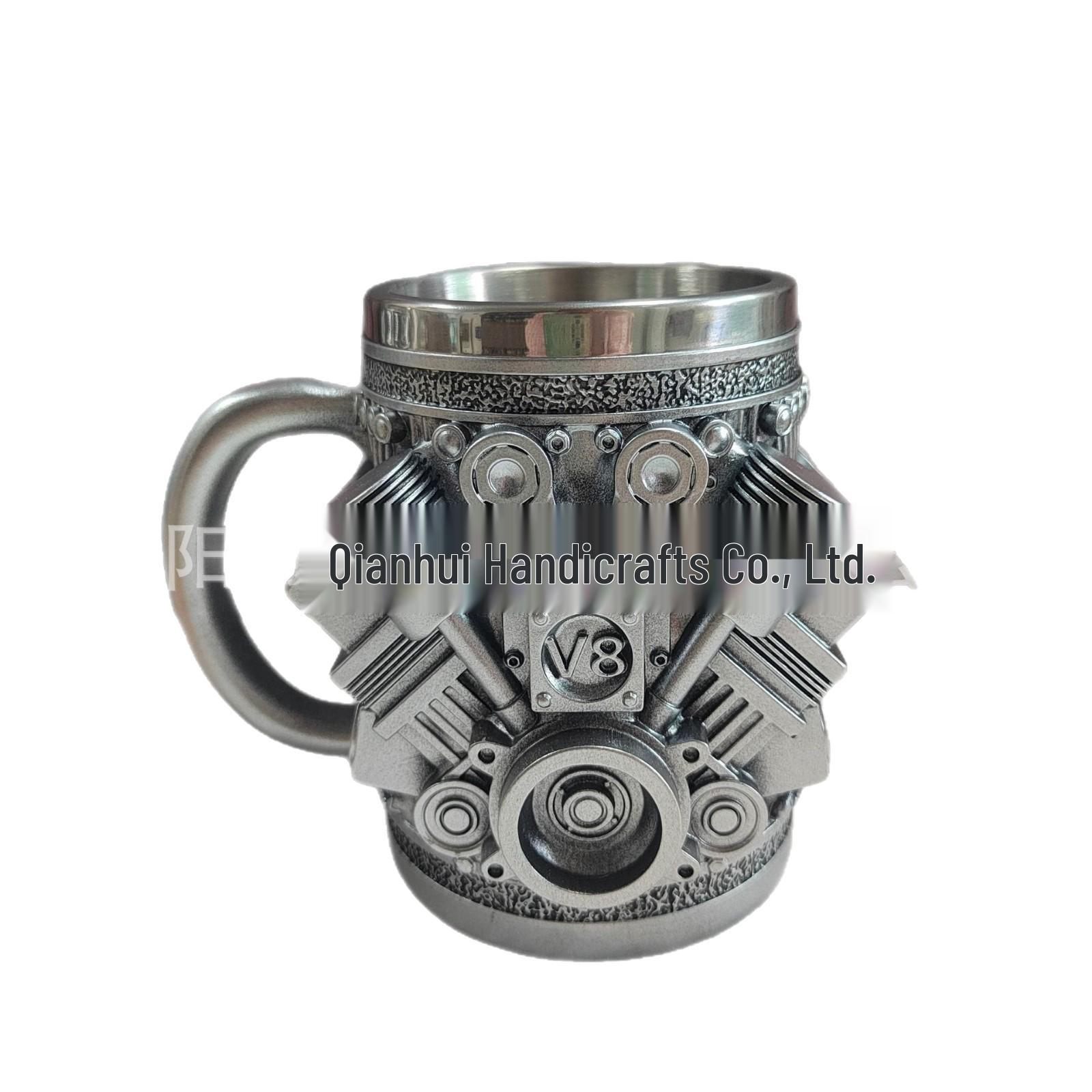 

Креативная смоляная кружка V8 - 3D дизайн Small V6 Engine Mug