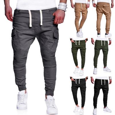 hommes Lashing décontractés pantalons de lâche Drawstring Sport de Camouflage