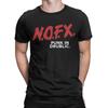 Men TShirt NOFX Punk Rock Band Funny Cotton Tee Shirt Short Sleeve Nofx T Shirt Round Neck Clothing 4XL 5XL 6XL