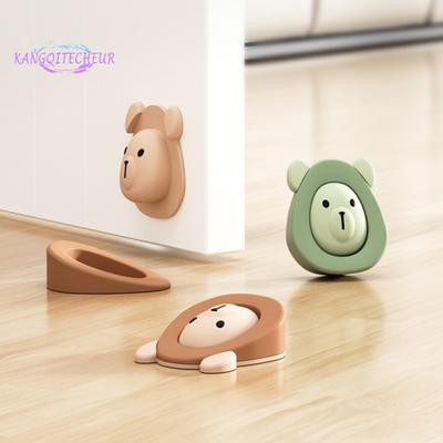 Adorabile fermaporta a forma di cartone animato, antiscivolo, super morbido, resistente all'usura, riutilizzabile, decorativo, per la decorazione della stanza
