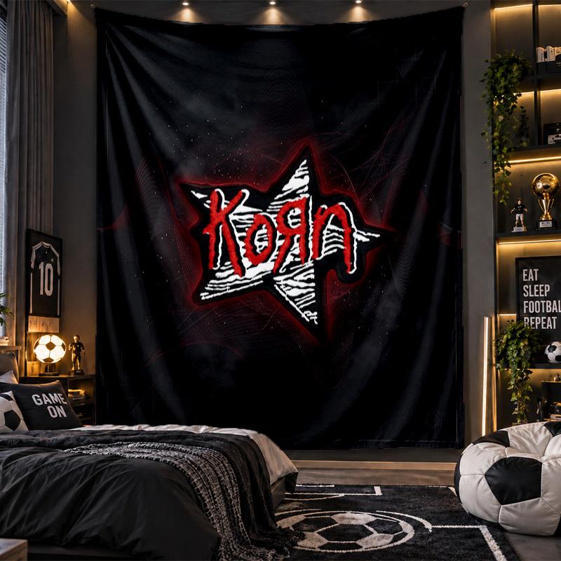 Wall Hanging Tapestry Korn Print Cloth for Living Room Bedroom Home Decor