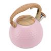 Tea Kettle 3L Teapot 304 Stainless Steel Household Whistling Tea Kettle Water Kettle Tea House Accessories Pink