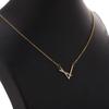Geometric Diamond Inlaid Necklace: Fashionable Electroplated Choker & Clavicle Chain with Pendant.