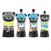 4 Pack Golf Club Head Covers for Driver And Wood Protection Accessories