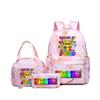 Rhythm box sprunki peripheral schoolbag boys and girls schoolbag primary school junior high school students backpack D