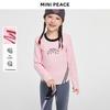 MiniPeace Girls' Long-Sleeve Sports T-Shirt