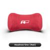Car Seat Safety Headrest Pad Auto Emblem Neck Pillow For VW Golf Polo Tiguan Touran Jetta Passat CC T5 GTI Arteon T-Cross Beetle Zl9