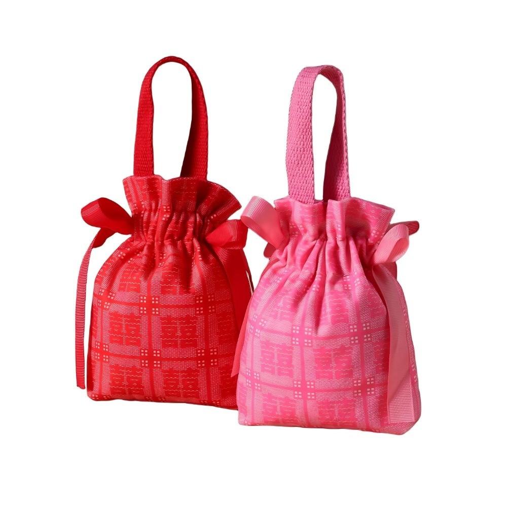 Blessing Words Chinese Wedding Candy Bag Cloth New Year Money Bag  Lady Girls Women