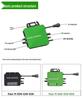 600W Grid-Tied Solar Microinverter with WiFi, Waterproof, Pure Sine Wave Output, Dual MPPT Function