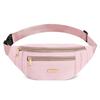 Waist Bags for Women Polyester Leisure Color Waist Bag Shoulder Crossbody Chest Bags Handbags All-Match Messenger Belt Bags