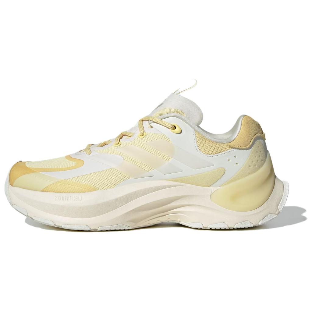 Adidas Maxxwavy Fabric Synthetic Leather Soft Comfortable Non-Slip Wear-Resistant Low-Top Dad Shoes Unisex Sneakers Yellow IH3798