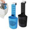 Toilet Tank Residue Reducer Tablet Holder, Adjustable Hanging Controlled Dispenser, with Rustproof In-tank Bleach Dispenser Hook, Plastic Basket