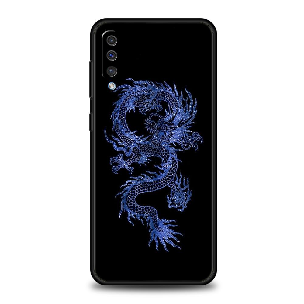 Dragon Design Phone Case For Samsung Galaxy A54 A52 A14 A50 A70 A10 A30 A40 A20S A20E A02S A12 A22 A34 A42 A32 5G A04s Cover