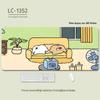 Extra-Large Heated Anti-Slip Cartoon Mouse and Keyboard Pad - Comfortable Desk Pad for Office & Gaming