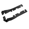 Hood Hinge Ditch Light Mount Bracket Replacement for Ram 1500 2019 2024 Auxiliary Off Road Work LED Light Hood Mounts