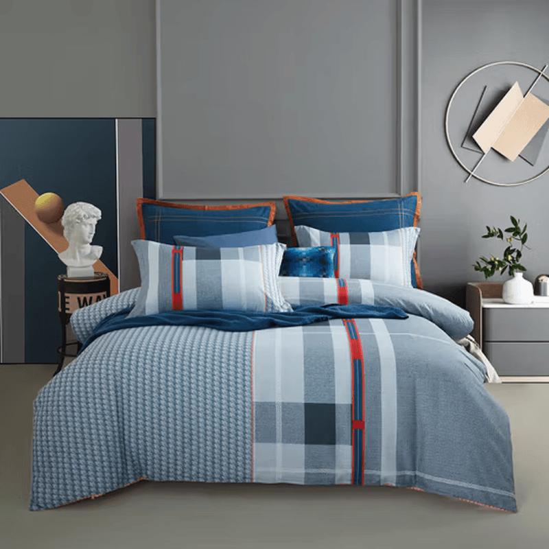 Mengjie Chen Meng Guang Nian Printed Long-Staple Cotton Bedding Set