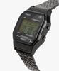 Taimaegseu T80 All Black Metal Strap Digital Watch 34Mm