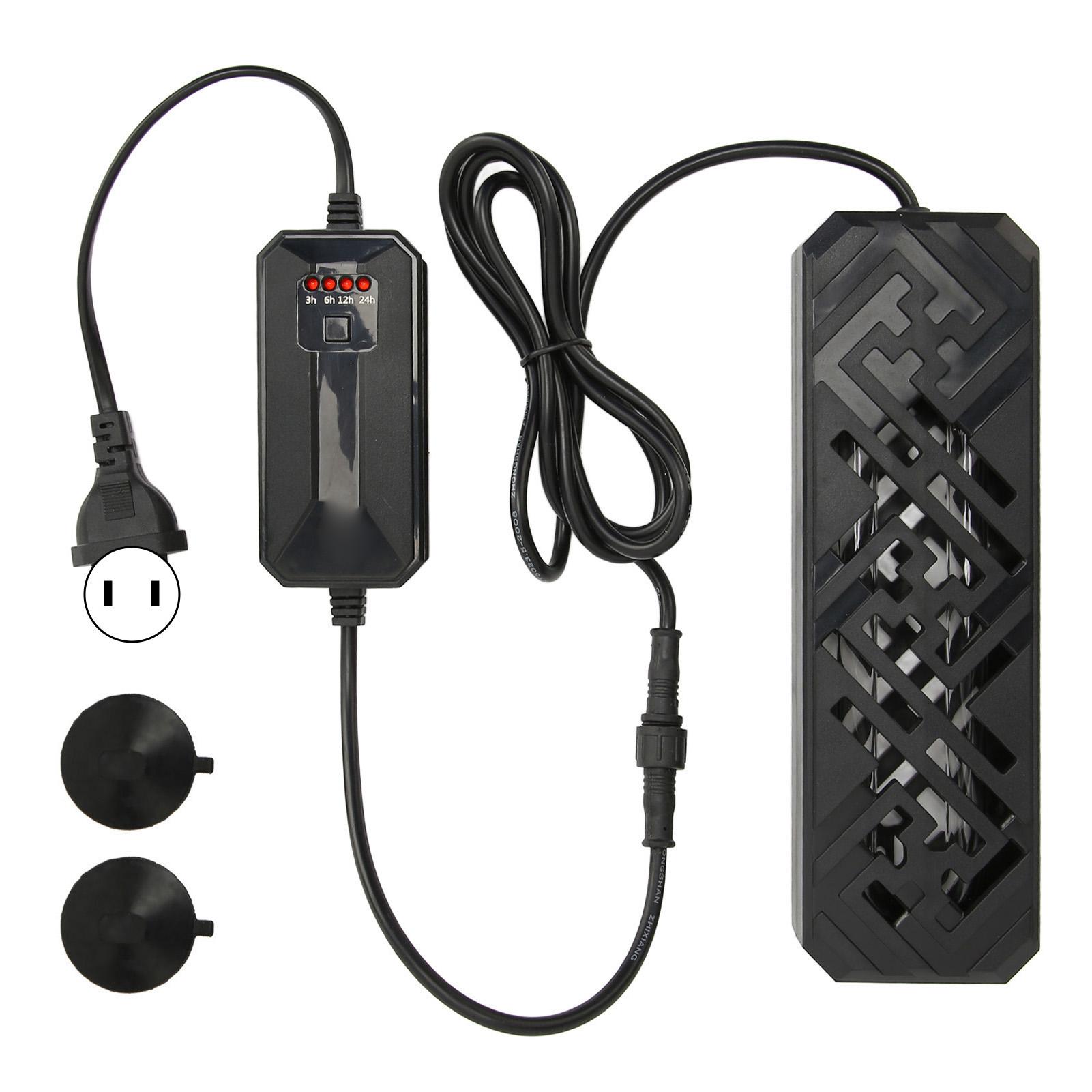 Aquarium UV Clean Light Explosion Proof Quartz Tube Fish   Clean Lamp with Timer for Fish   Pond