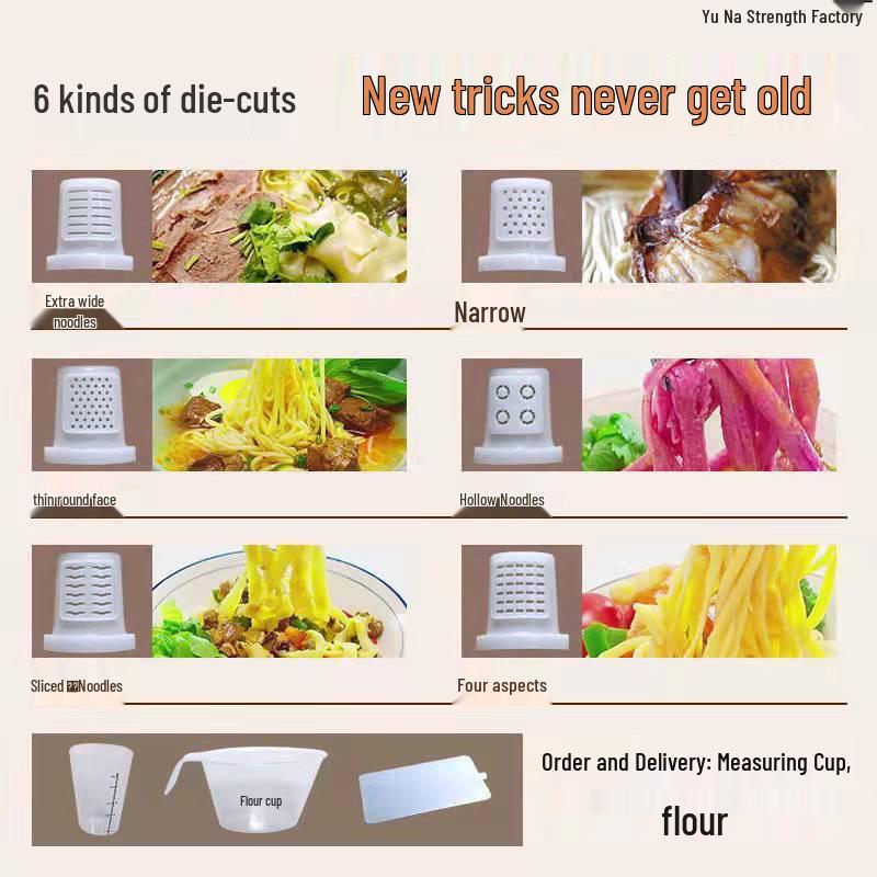 Compact Electric Noodle & Dumpling Skin Maker: Fully Automatic Dough Press & Multi-Functional All-in-One Machine