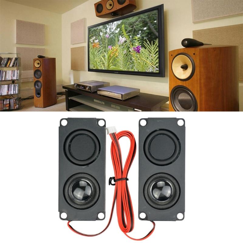 2pcs Speaker 5Watt 8Ohm Mini Audio Speaker With Single Speaker Diaphragm Good Sound Quality Massage Chair Speaker