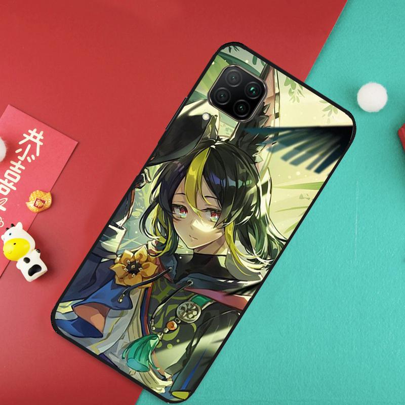 Genshin Impact Tighnari Case For Huawei Nova 9 10 SE 5T 11i 8i 7i 3i Y61 Y91 Y60 Y70 Y90 P20 P30 Pro P40 Lite Cover