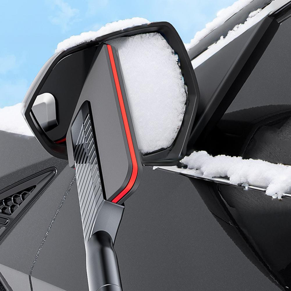 3 In 1 Windshield Snow Remover Multifunctional Front Windshield Ice Scraping Defrost Broom Universal for Car Vehicle Snowmobiles