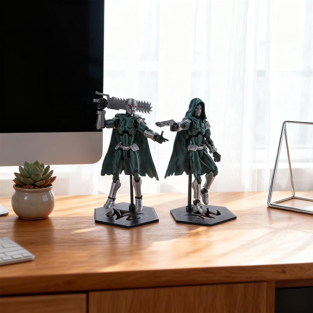 Mobile Doll Set, 3D Titan Robot Mobile Doll, Posable Mobile Doll, Suitable For Collectors, Desktop Decoration