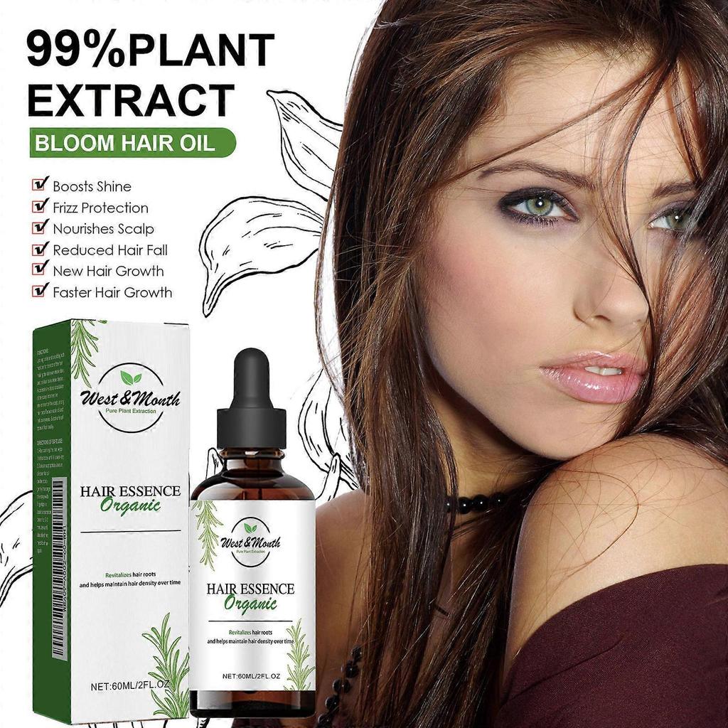 Hair Care Essential Oil Nourishes and Cares for Hair, Moisturizing and Smoothing Hair Care Hair Care Essential Oil 60ml