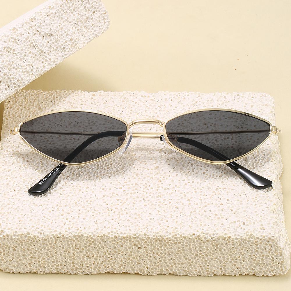 Cat Eye Sunglasses Women Vintage Korean Fashion Sunglasses for Men Female Model Show Performance Sun Glasses