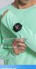 Men's Quick-Dry Long Sleeve Sports Top - Moisture-Wicking, Breathable, Warm, High Elasticity