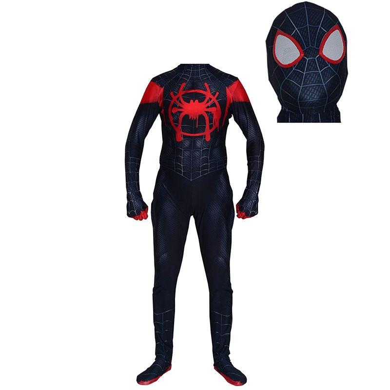 

Детский взрослый костюм Майлза Моралеса для косплея по фильму «Человек-паук: Через вселенные» GlassEyes,160