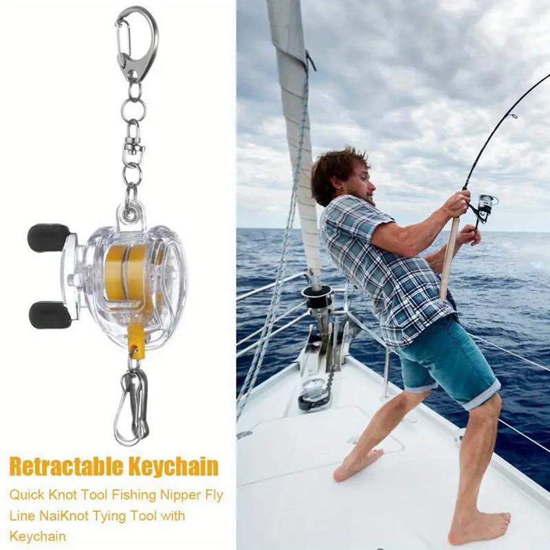 

1PC Retractable Buckle Fishing Supplies Multi-Tail Buckle Drum Wheel Acrylic Fishing Gear Accessories Quick Release Buckle