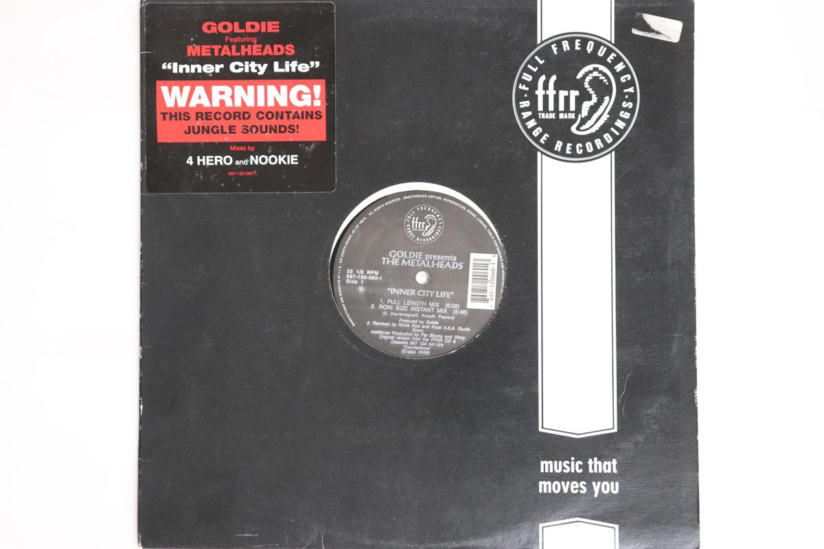 

12inch Record GOLDIE METALHEADS Inner City Life 6971200601 FFRR 1994 US Dance Electronica Used