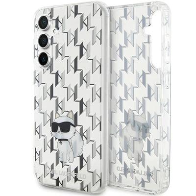 Karl Lagerfeld Klhcs23Fehncmklt S23 Fes711 Průhledný pevný kryt Monogram Choupette