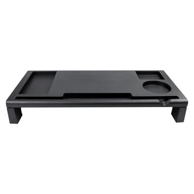 Soporte elevador para Monitor, soporte para ordenador, organizador de escritorio con extensor de concentrador Usb, estante elevado para ordenador portátil, impresora