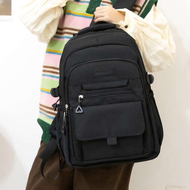 Schoolbag schoolbag for women 1011 new college students versatile large-capacity backpack high value junior high school students high school backpack