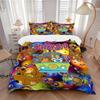 3pcs Scooby Doo Mystery Machine Adventure Bedding Set, Including, Without Filling, Soft and Comfortable Home Bedroom.H077