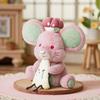 29CM Cute Cartoon Cheese Raspberry Matcha Mouse Plush Toy Soft Stuffed Animal Mouse Doll Accompany Hug Pillow Kid Birthday Gifts