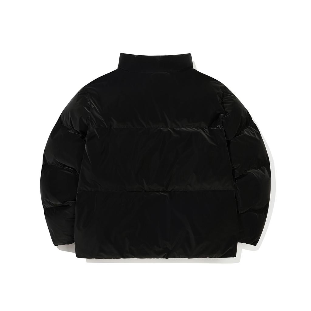 KODAK Stand Neck Duck Down Jacket Coated Black