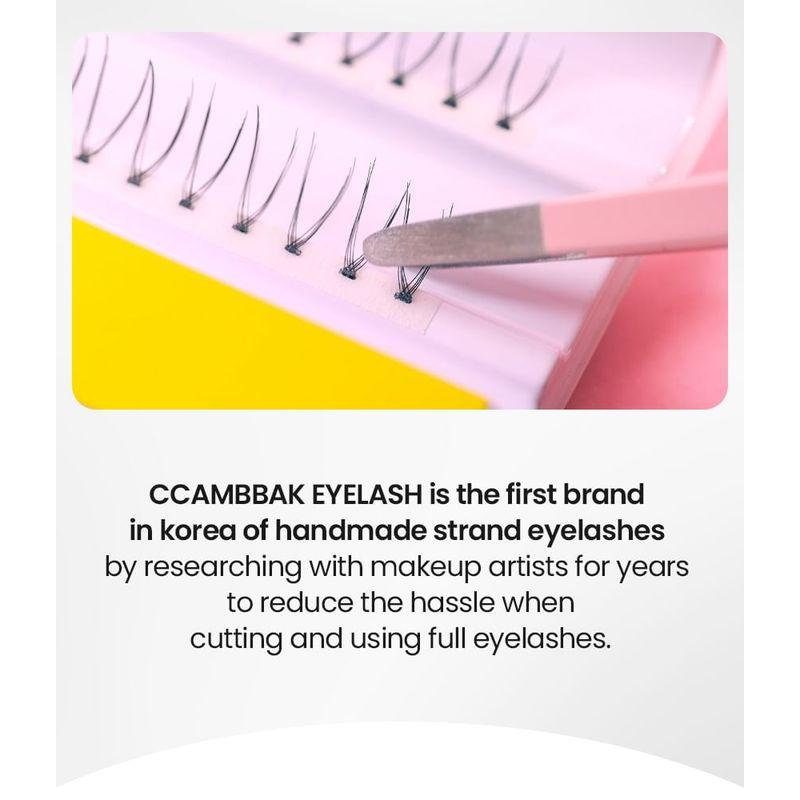 Ccam bbak - Original Dichte Wimpern 4 Punkte - 3 Arten