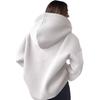 Autumn Winter Women's Sweatshirt Solid Color Long Sleeve Hooded Loose Sweatshirt for Women
