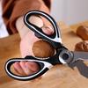 Multifunctional Panda Kitchen Scissors: Cut Chicken Bones, Food, Walnuts, and More; Ideal for Household and Children's Food Preparation.