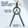 Drafting Drawing Circle Drawing Gauge Precision Press Compass  Ruler  School Office Supplies